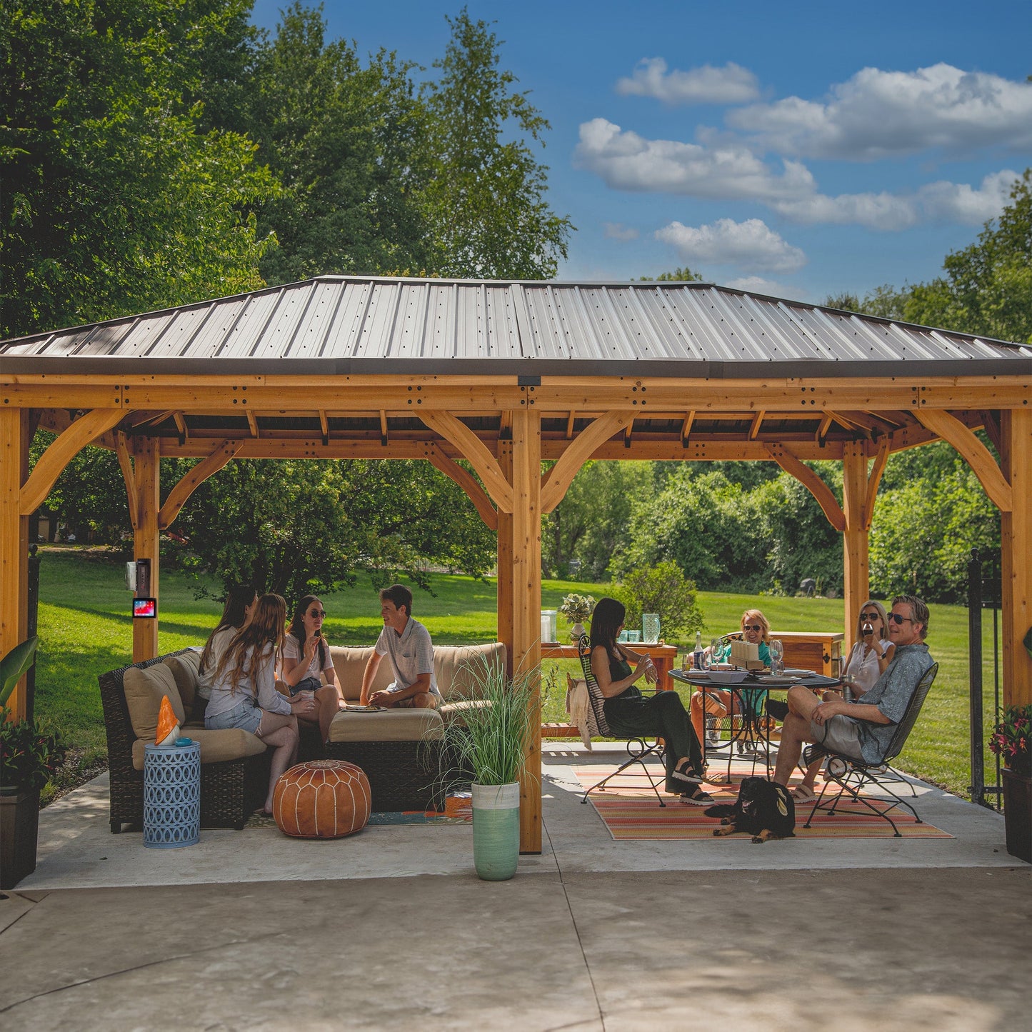 Premium 20x12 Barrington Gazebo/Carport