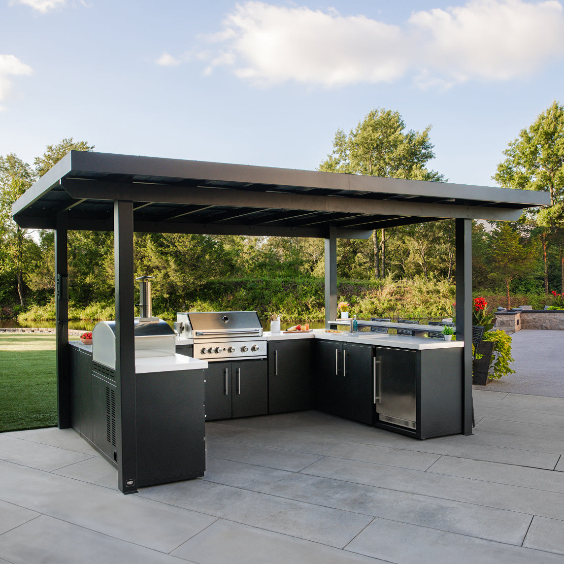 Premium Fusion Fire Outdoor Kitchen