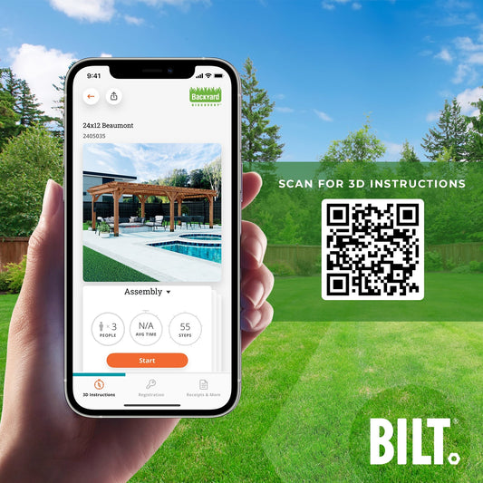 Premium 24x12 Beaumont Pergola