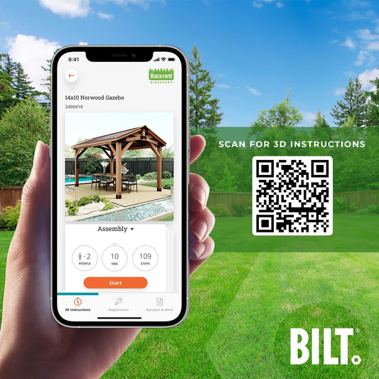 Premium 14x10 Norwood Gazebo