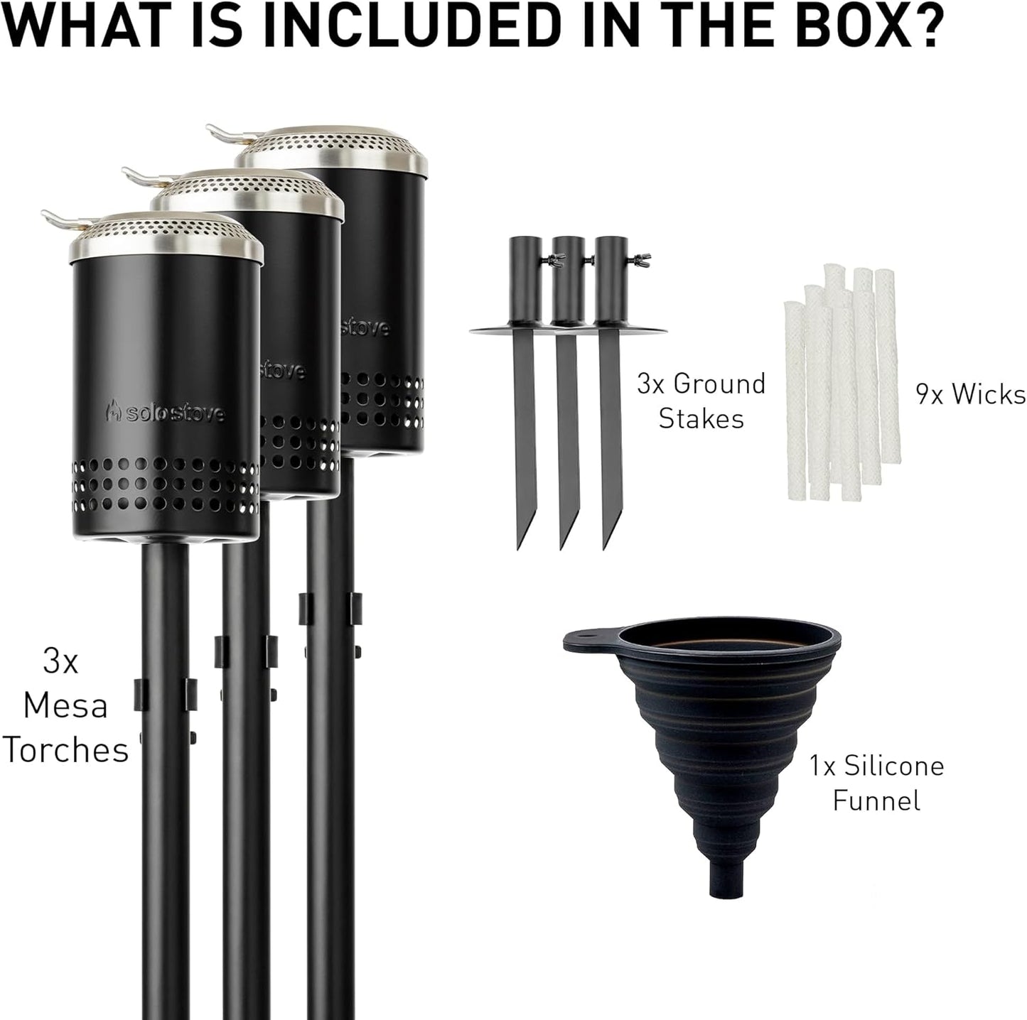 Premium Solo Stove Mesa Torch SSTORCH-3CT