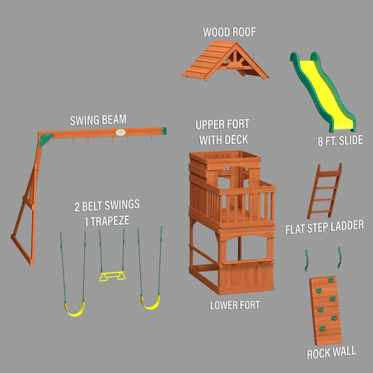 Premium Atlantis Swing Set