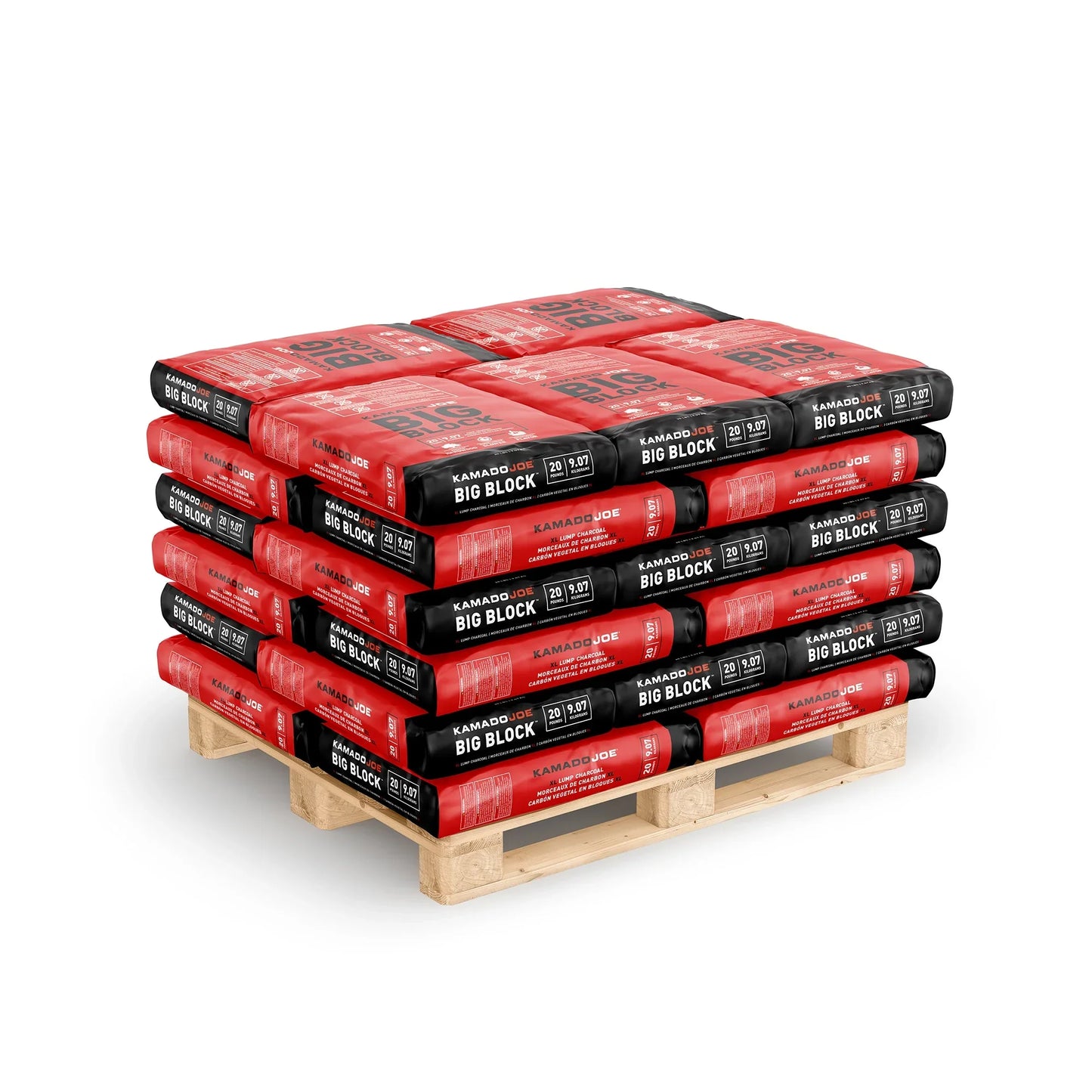 Premium Big Block XL Lump Charcoal 20lb bags --- Bulk