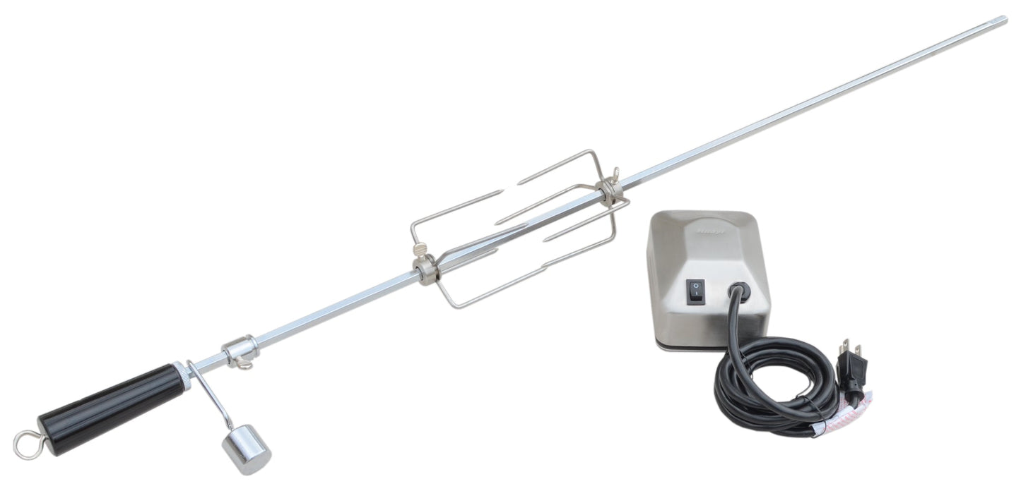 Premium Grill Rotisserie Kit For 4 Or 5 Burner Grills