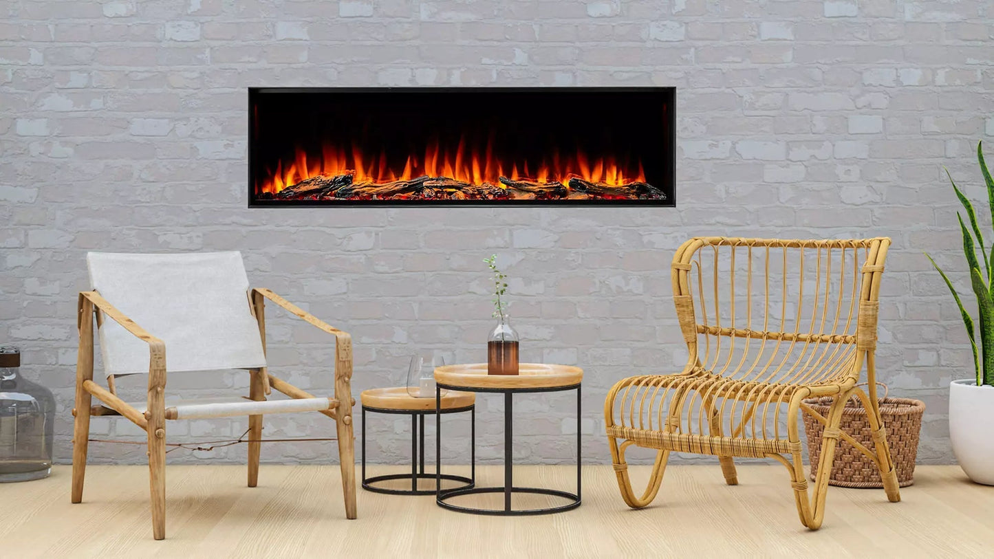 Premium Simplifire Forum 55" Outdoor Electric Fireplace SF-OD55