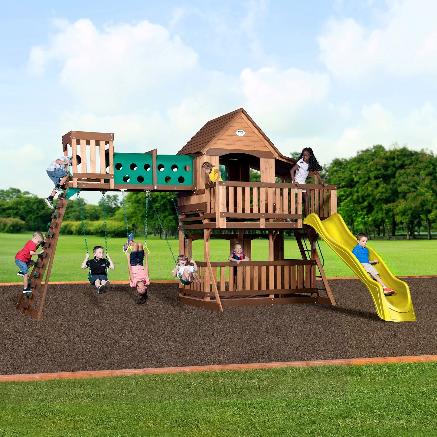 Premium Woodridge Elite Swing Set