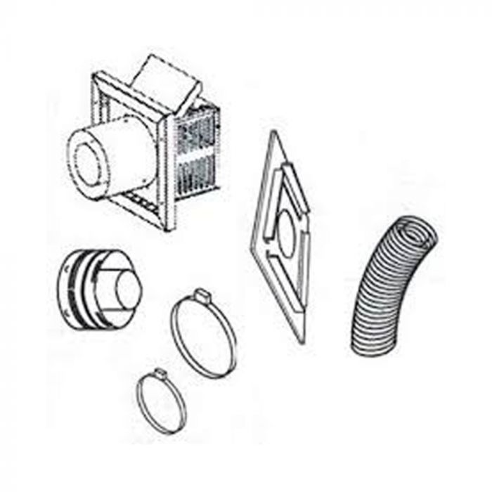 Premium Superior Secure Flex 4-8 ft Small Termination Kit - SFKIT48SS