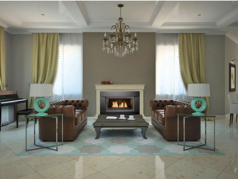 Premium Sierra Flame Newcomb Natural Gas Linear Fireplace