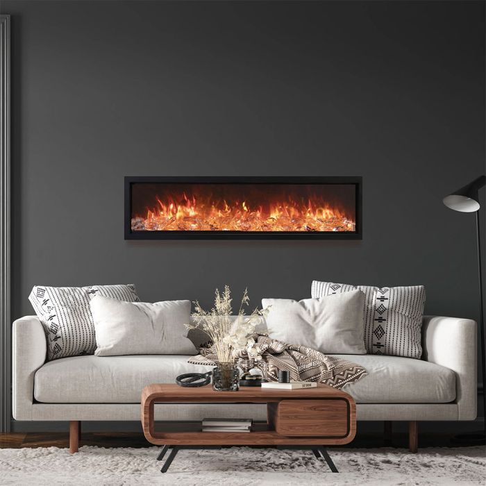 Premium Amantii Symmetry Bespoke Electric Fireplace