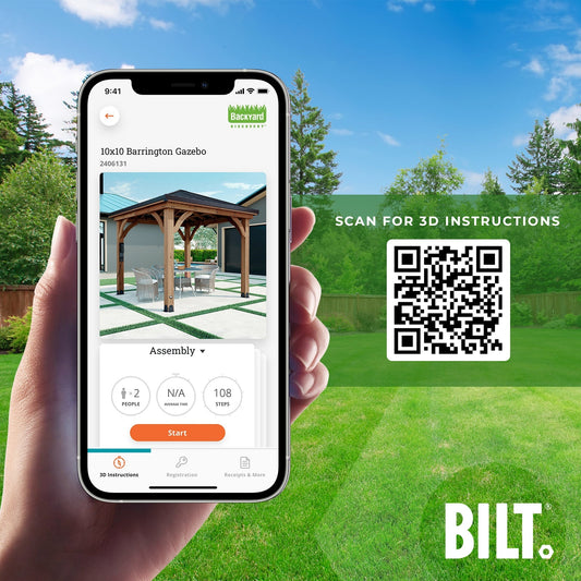 Premium 10x10 Barrington Gazebo