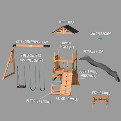 Premium Endeavor II Swing Set