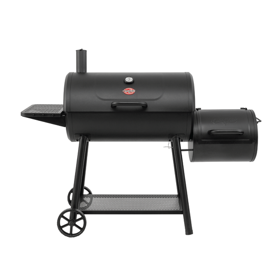 Premium Smokin’ Champ® Barrel Grill and Offset Smoker