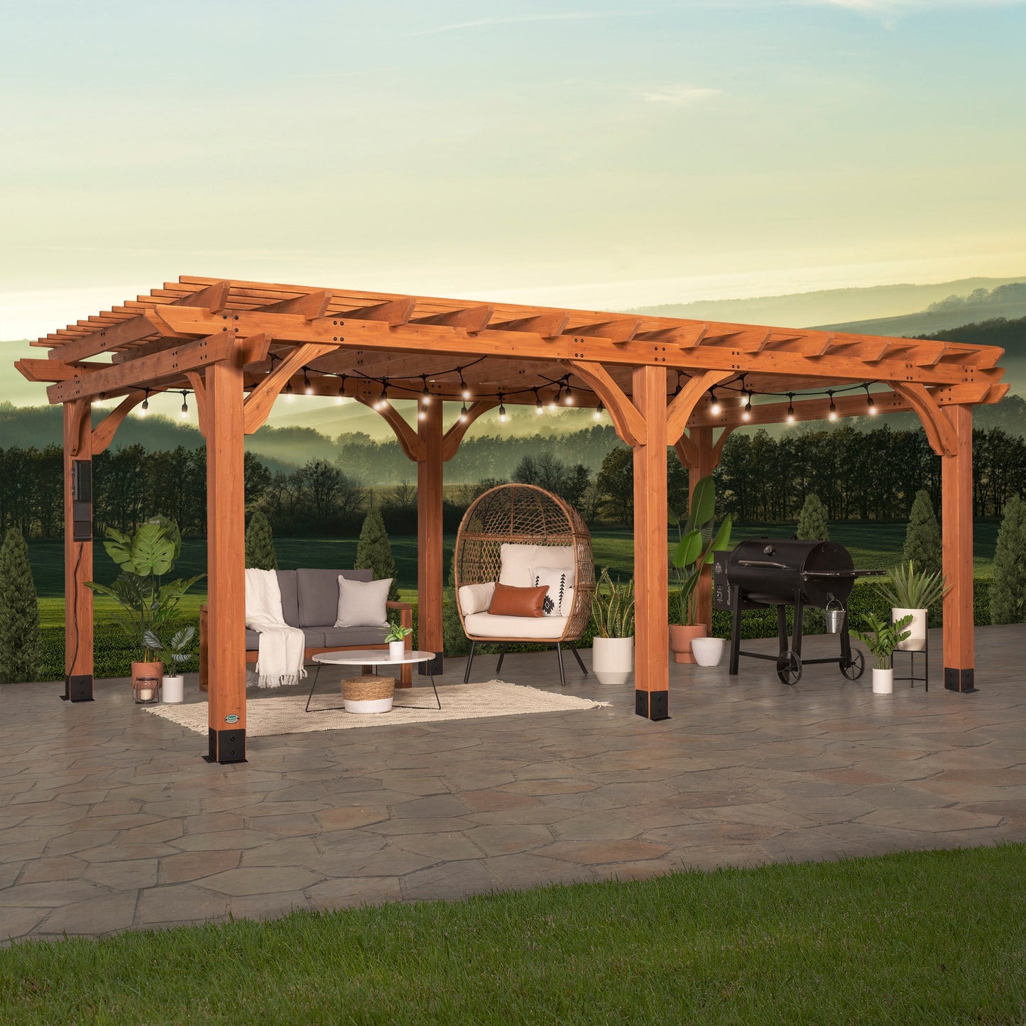 Premium 20x12 Beaumont Pergola