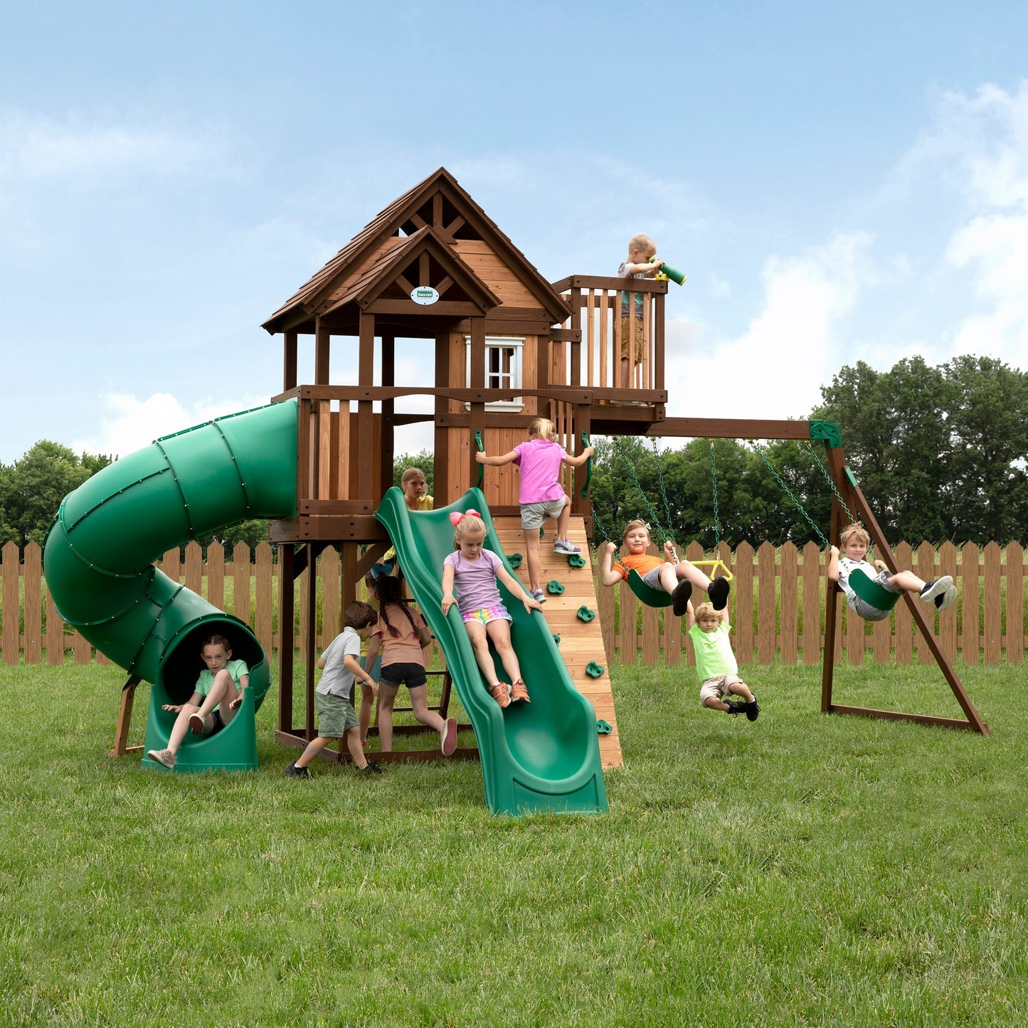 Premium Skyfort III Swing Set