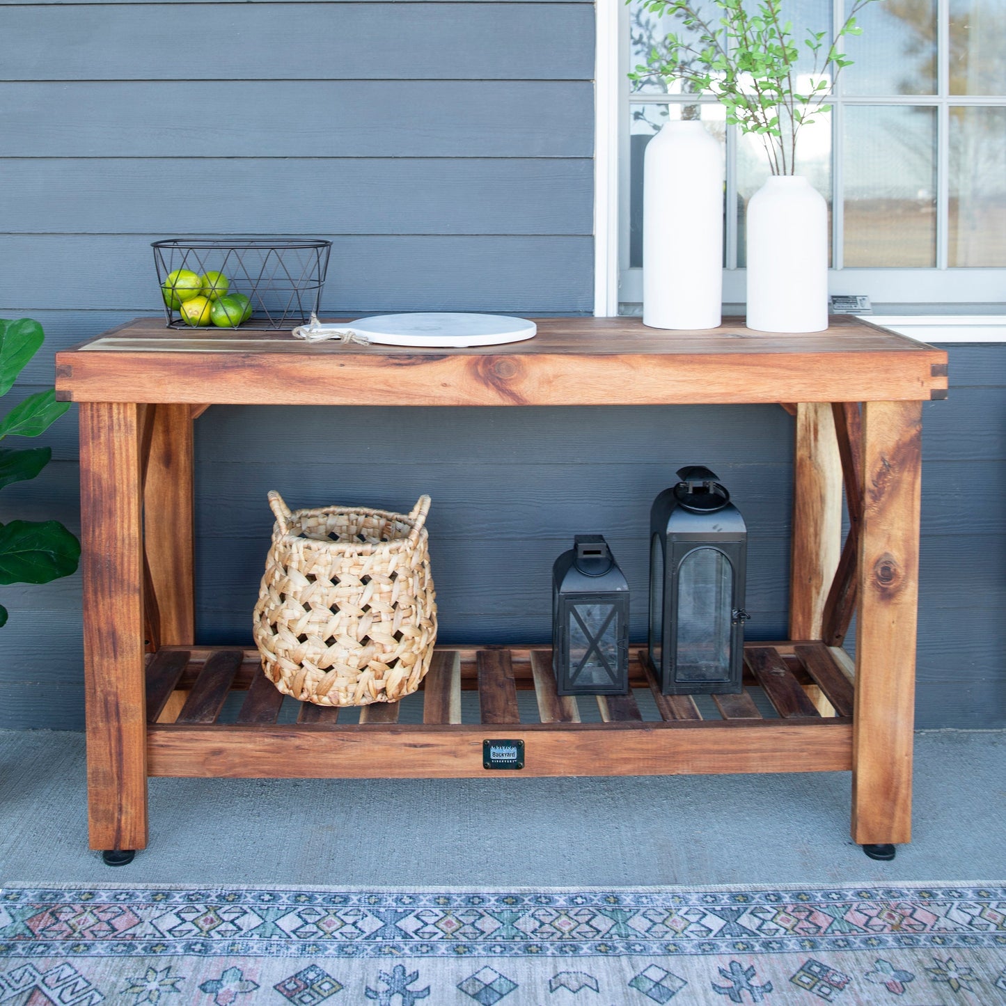Premium Console Table - Acacia