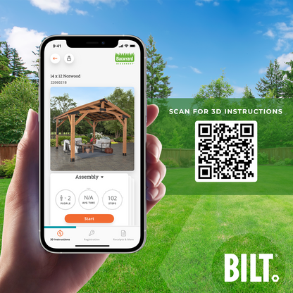 Premium 14x12 Norwood Gazebo