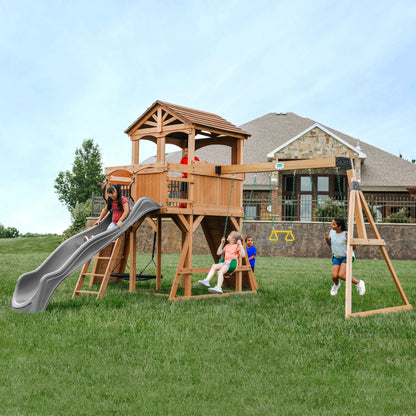 Premium Sterling Point Swing Set