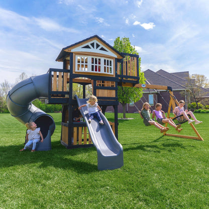 Premium Magnolia Falls Swing Set