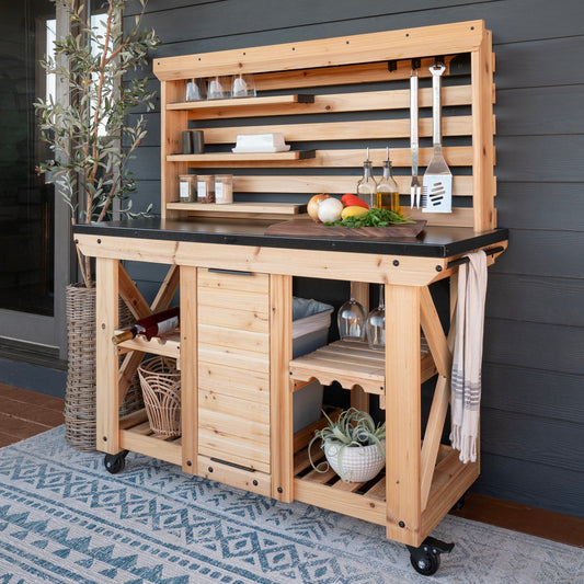 Premium Hutch/Serving Station