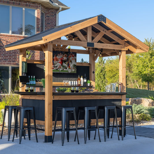 Premium Palisade Outdoor Bar