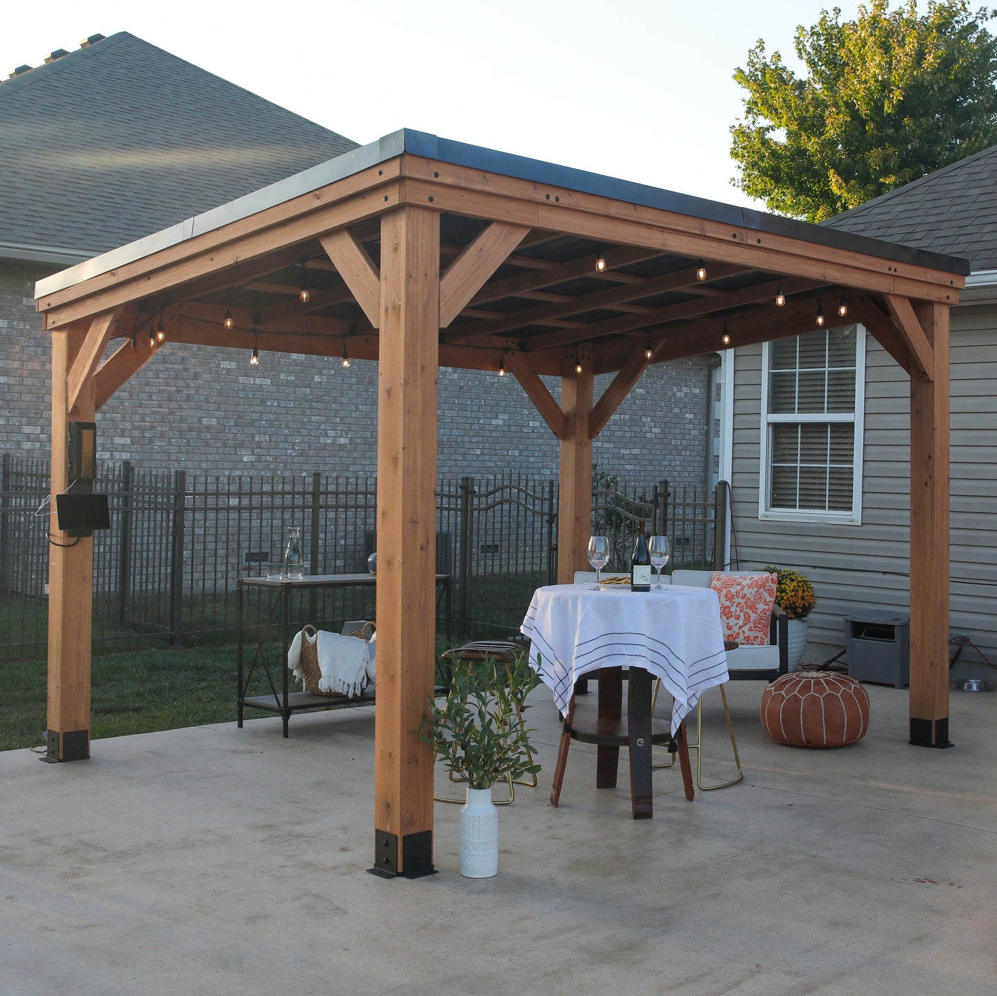 Premium 12x9.5 Arcadia Gazebo