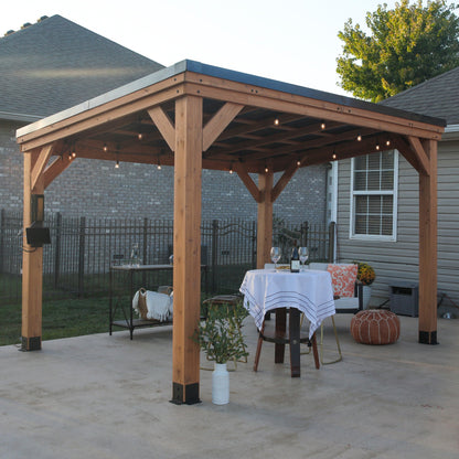 Premium 12x9.5 Arcadia Gazebo