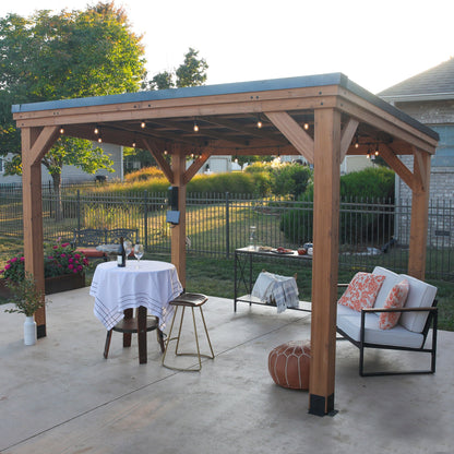 Premium 12x9.5 Arcadia Gazebo
