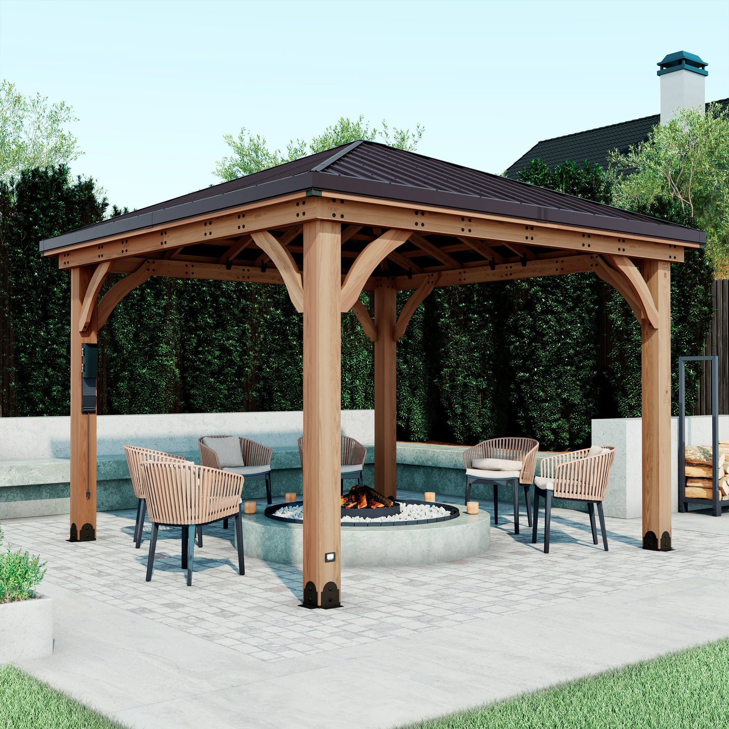 Premium 12x12 Barrington Gazebo