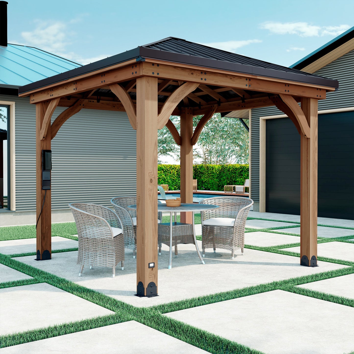 Premium 10x10 Barrington Gazebo