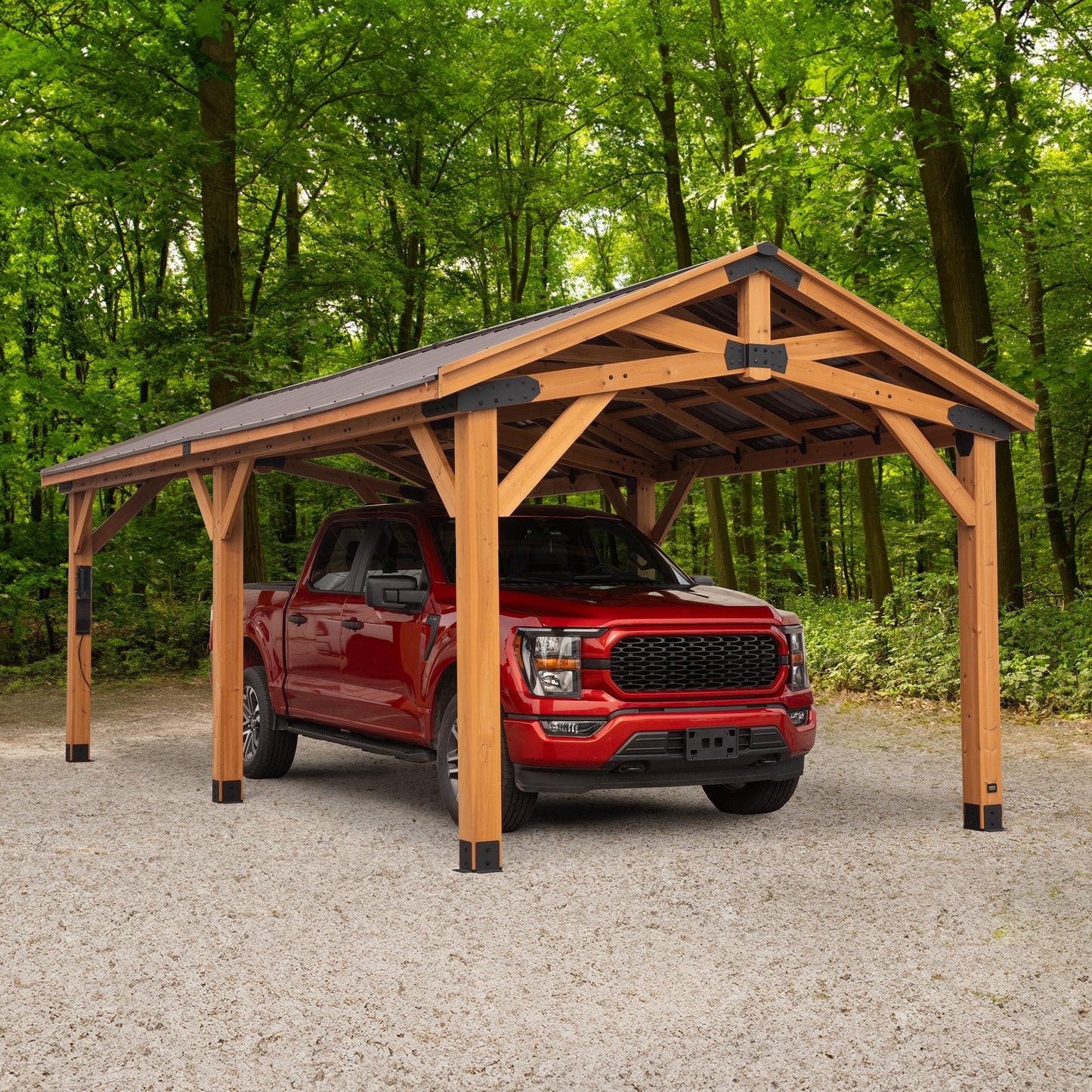 Premium 24x12 Norwood Carport/Gazebo