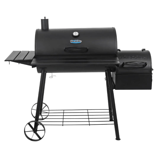 Premium King-Griller Smokin' Ace Charcoal Grill and Offset Smoker