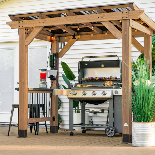 Premium Saxony Grill Gazebo