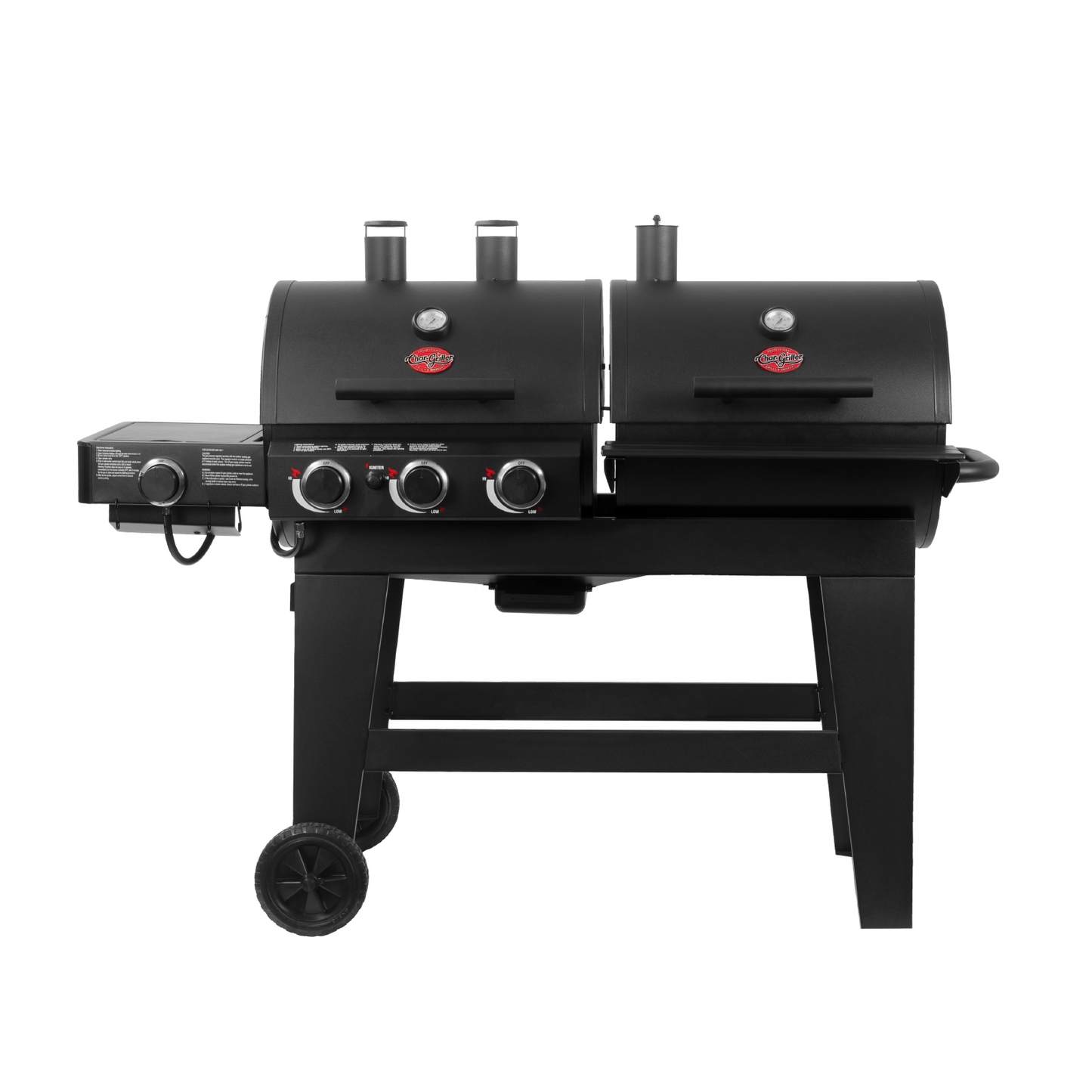 Premium Double Play® Gas & Charcoal Grill