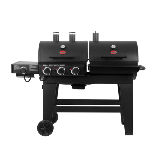 Premium Double Play® Gas & Charcoal Grill