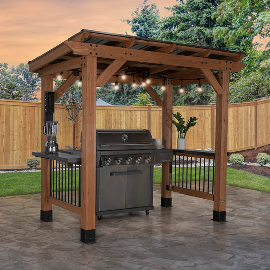 Premium Saxony Grill Gazebo