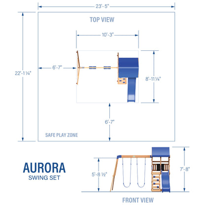 Premium Aurora Swing Set
