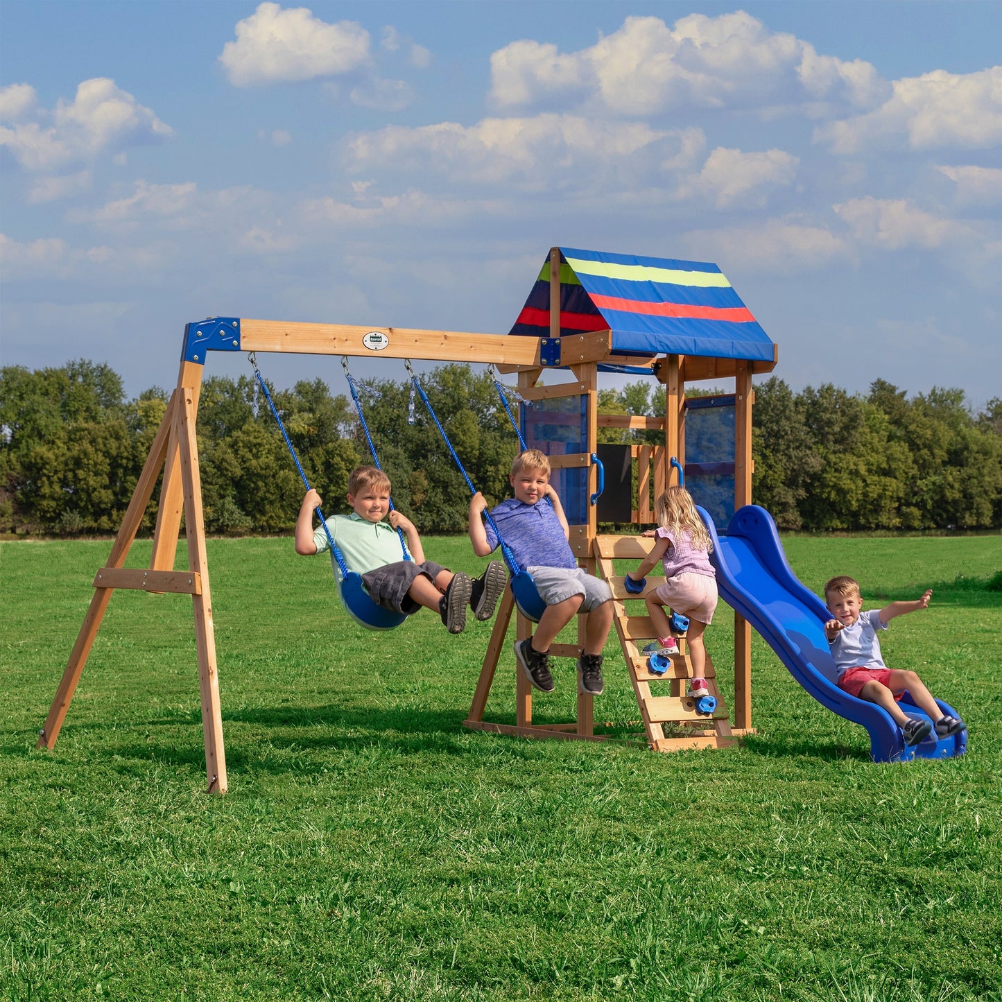 Premium Bay Pointe Swing Set