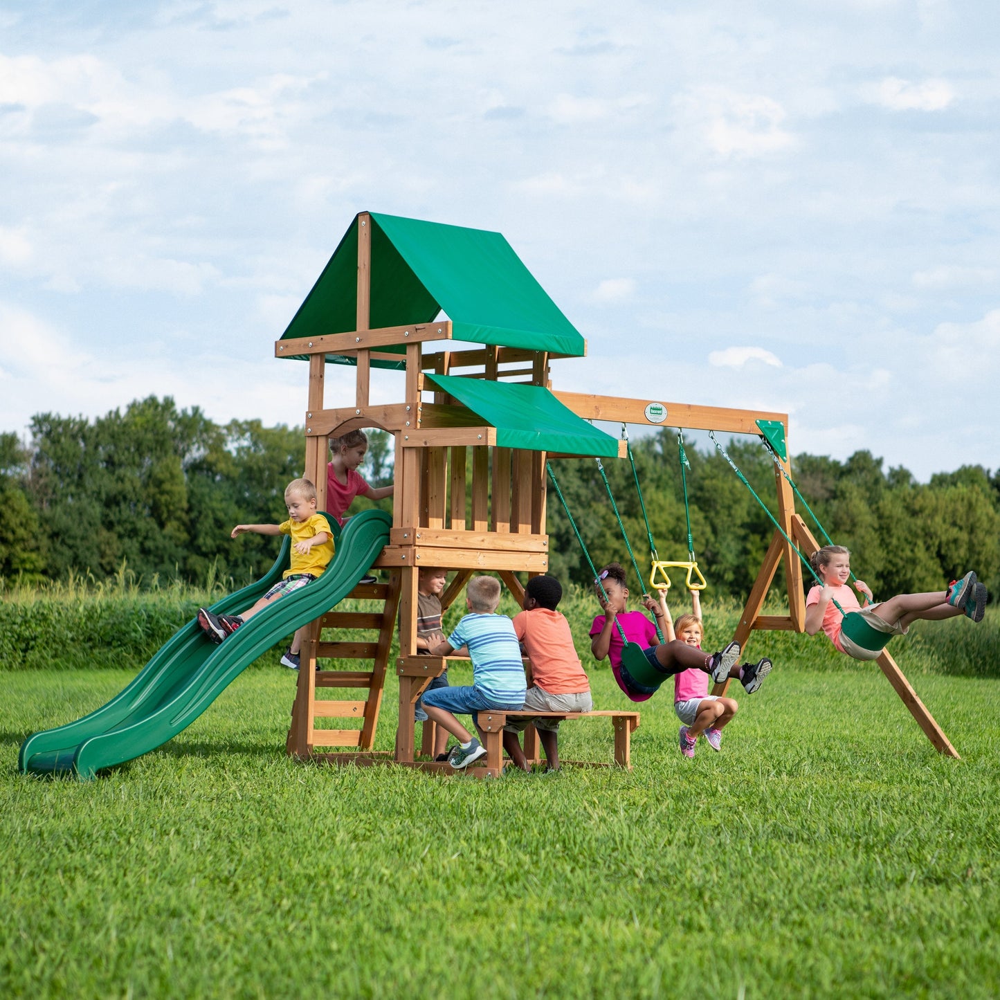 Premium Belmont Swing Set