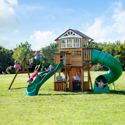 Premium Bristol Point Swing Set