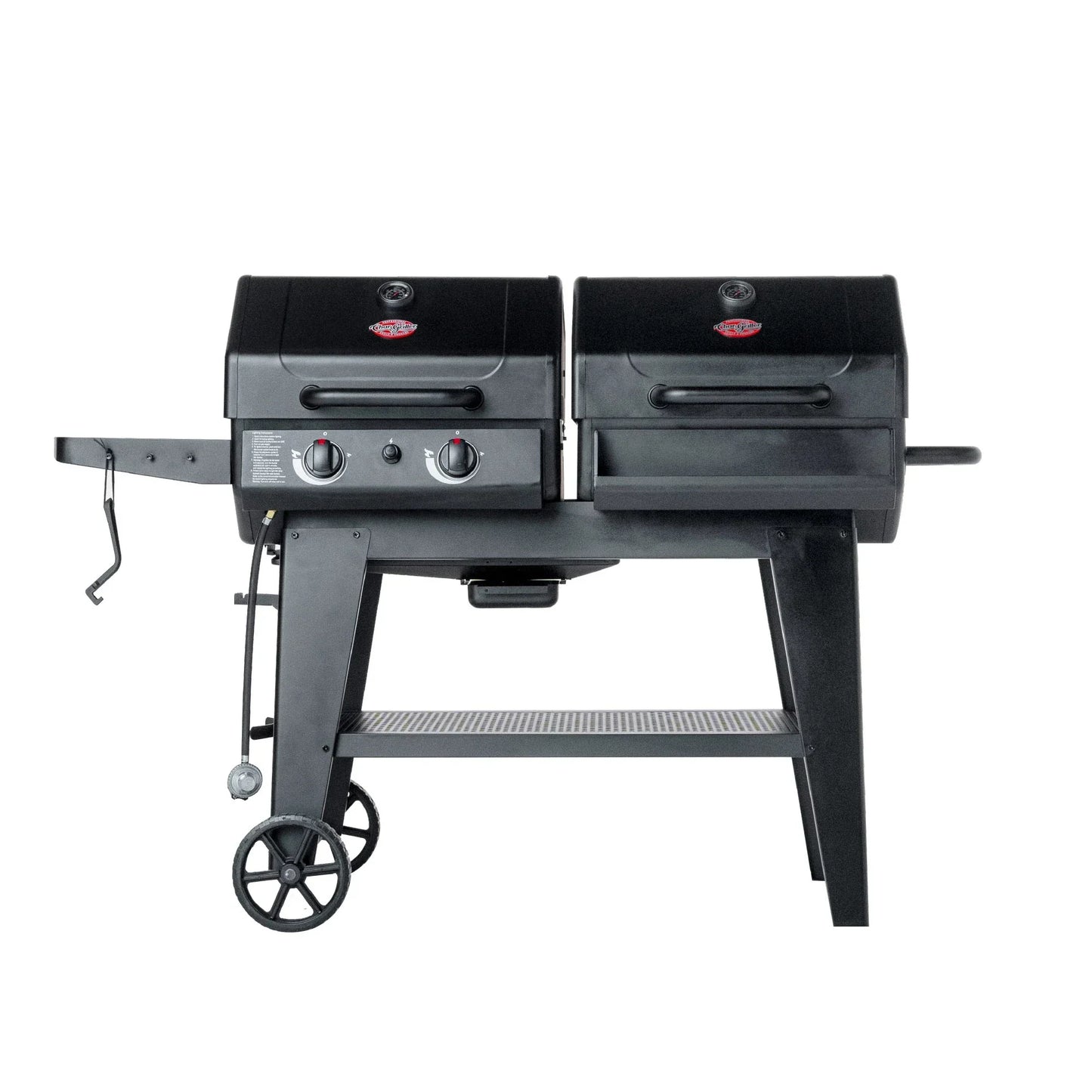 Premium FlexFuel™ Gas and Charcoal Grill and Smoker