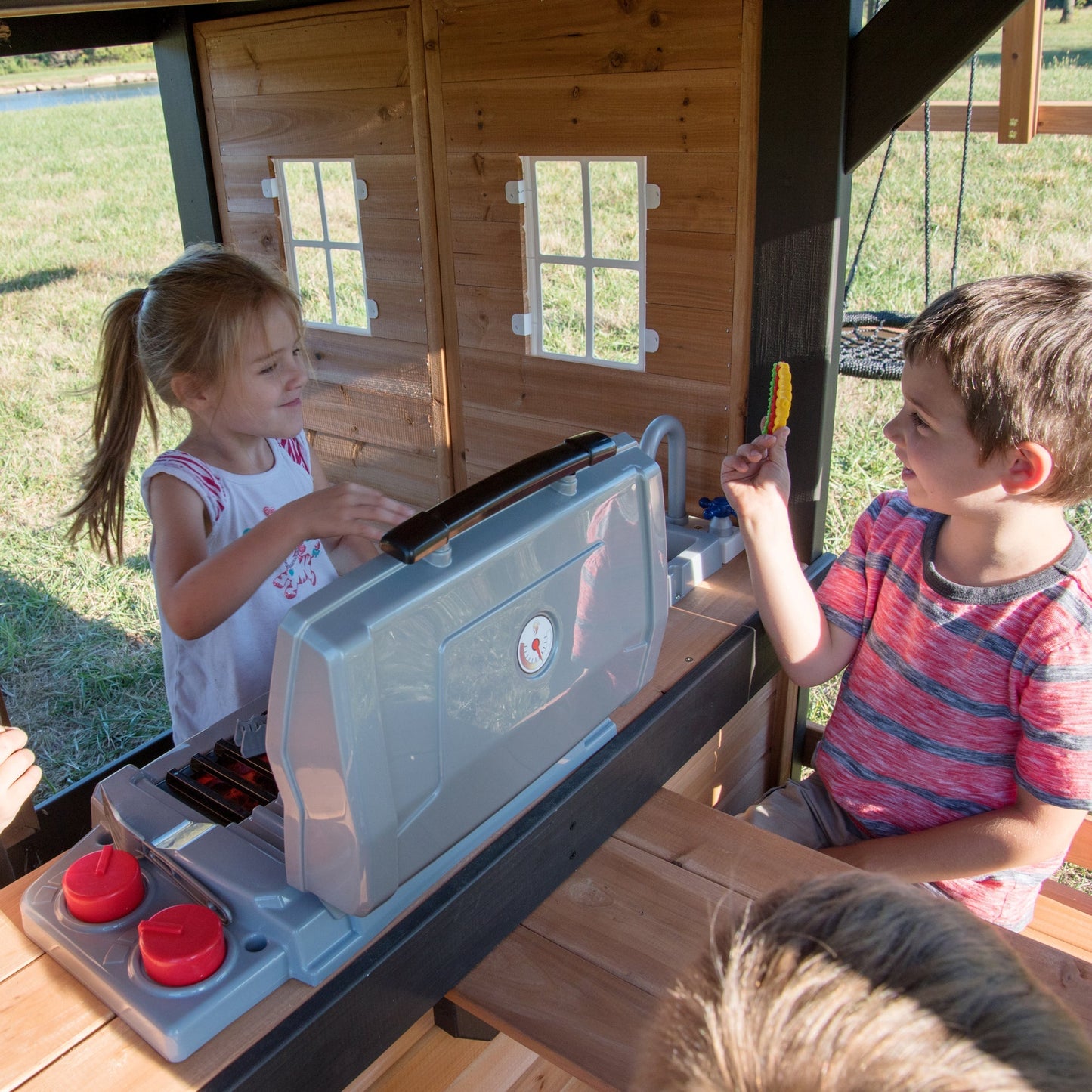 Premium Canyon Creek Swing Set