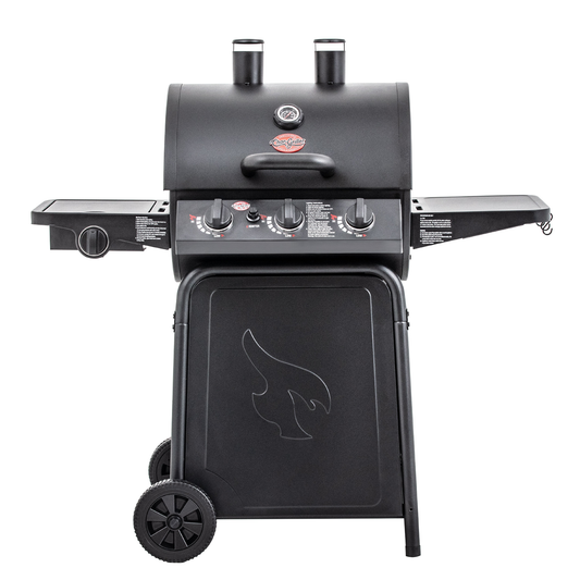 Premium Grillin' Pro™ 3-Burner Gas Grill