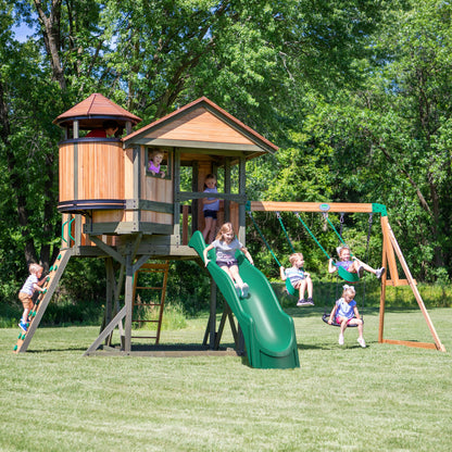 Premium Eagles Nest Elite Swing Set