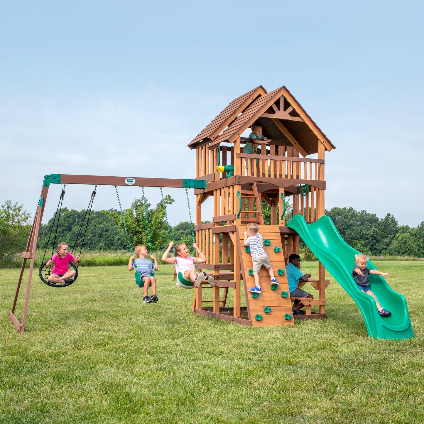 Premium Highlander Swing Set