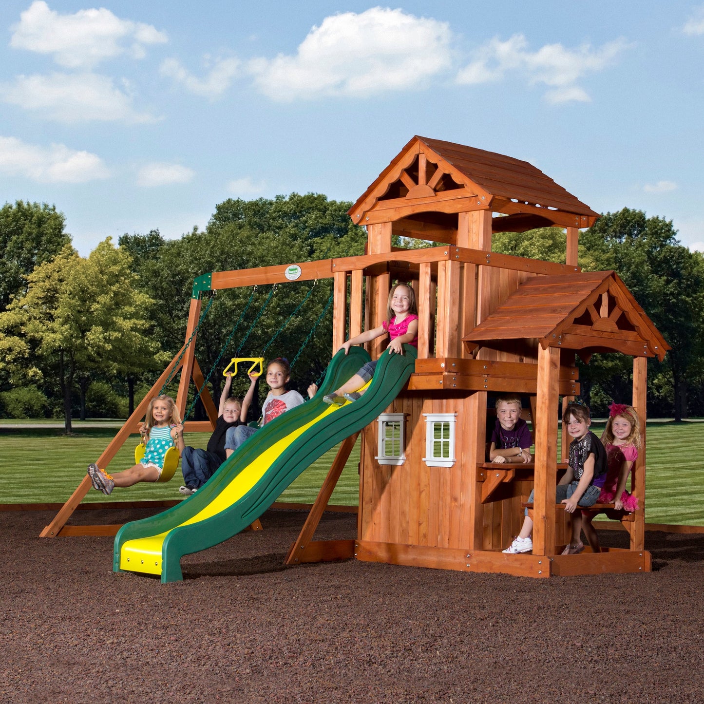 Premium Tanglewood Swing Set
