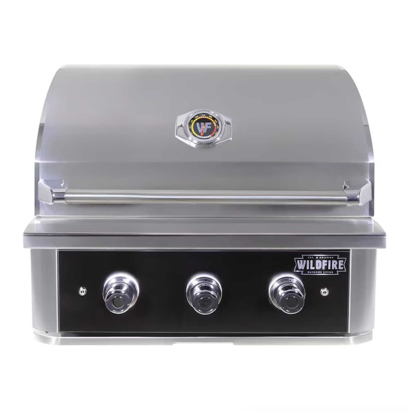 Premium Wildfire Outdoor Living Ranch Pro 30" Gas Grill Black 304 WF-PRO30G-RH