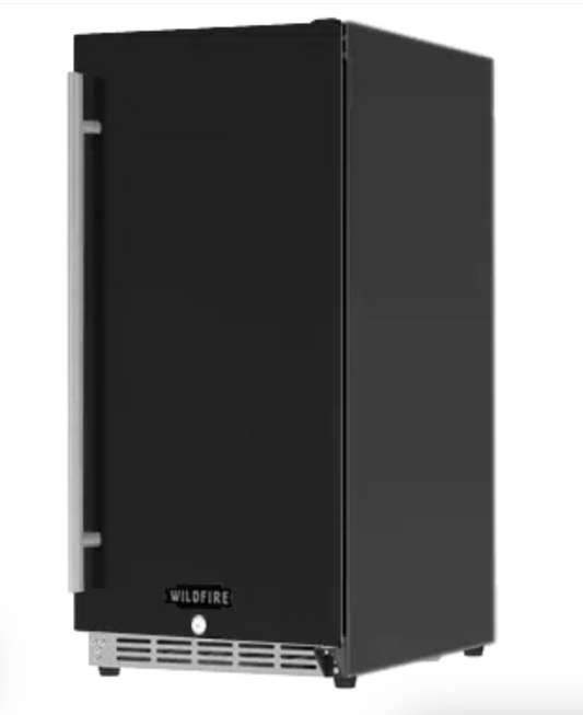 Premium Wildfire Outdoor Living 15" Black Stainless Sleeve Black Stainless Fridge Sleeve WFR-15SLVBSS