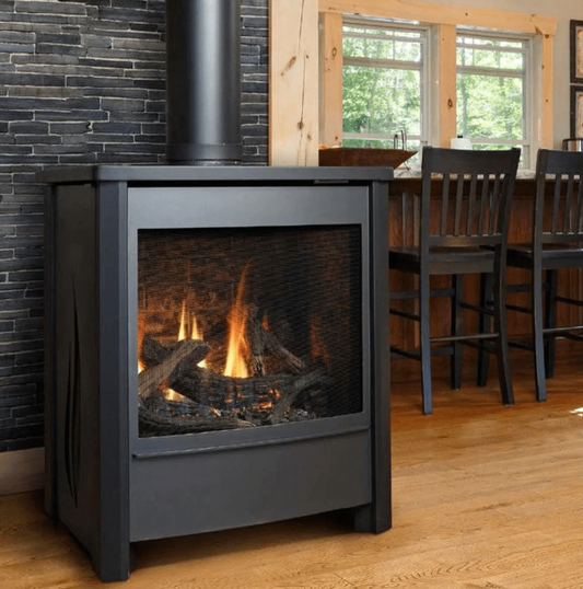 Premium Kingsman 26" Free Standing Direct Vent Gas Stove - FDV451