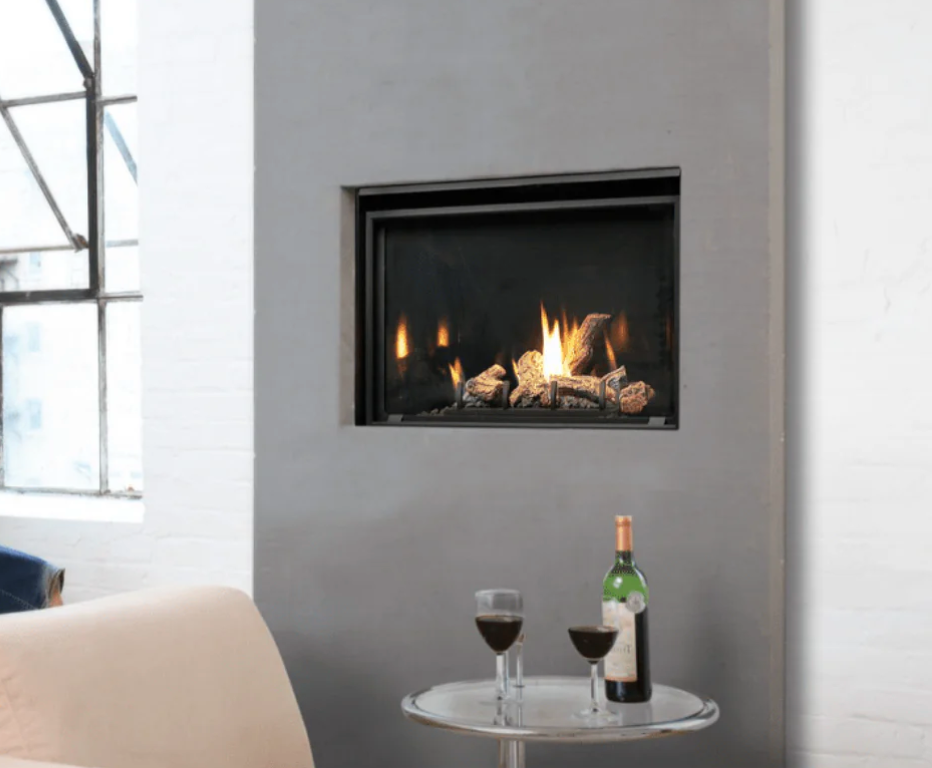 Premium Kingsman 36" Zero Clearance Direct Vent Gas Fireplace - ZCV3622