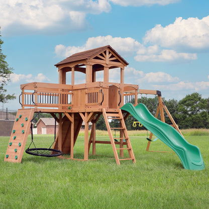 Premium Sterling Point Swing Set